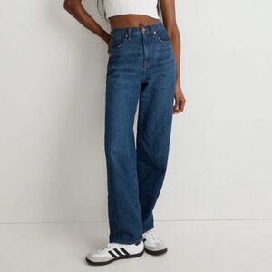 New-Madewell Baggy straight leg denim jeans in 27